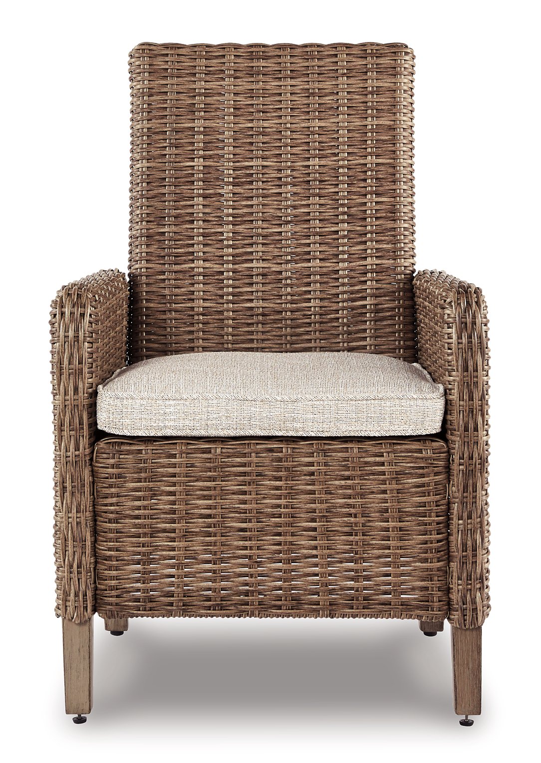 Beachcroft Outdoor Arm Chair with Cushion (Set of 2) - Half Price Furniture