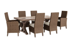 Beachcroft Outdoor Dining Set - Half Price Furniture