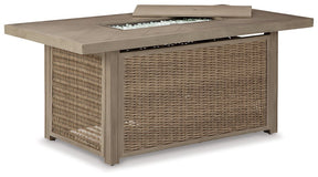 Beachcroft Outdoor Fire Pit Table - Half Price Furniture