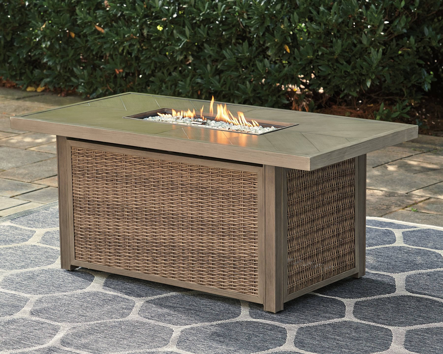 Beachcroft Fire Pit Table - Half Price Furniture