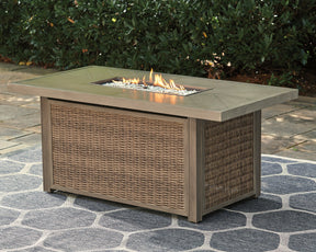 Beachcroft Fire Pit Table - Half Price Furniture