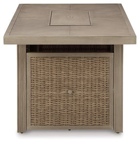 Beachcroft Fire Pit Table - Half Price Furniture