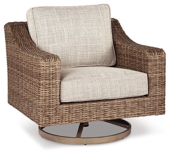Beachcroft Swivel Lounge Chair Half Price Furniture