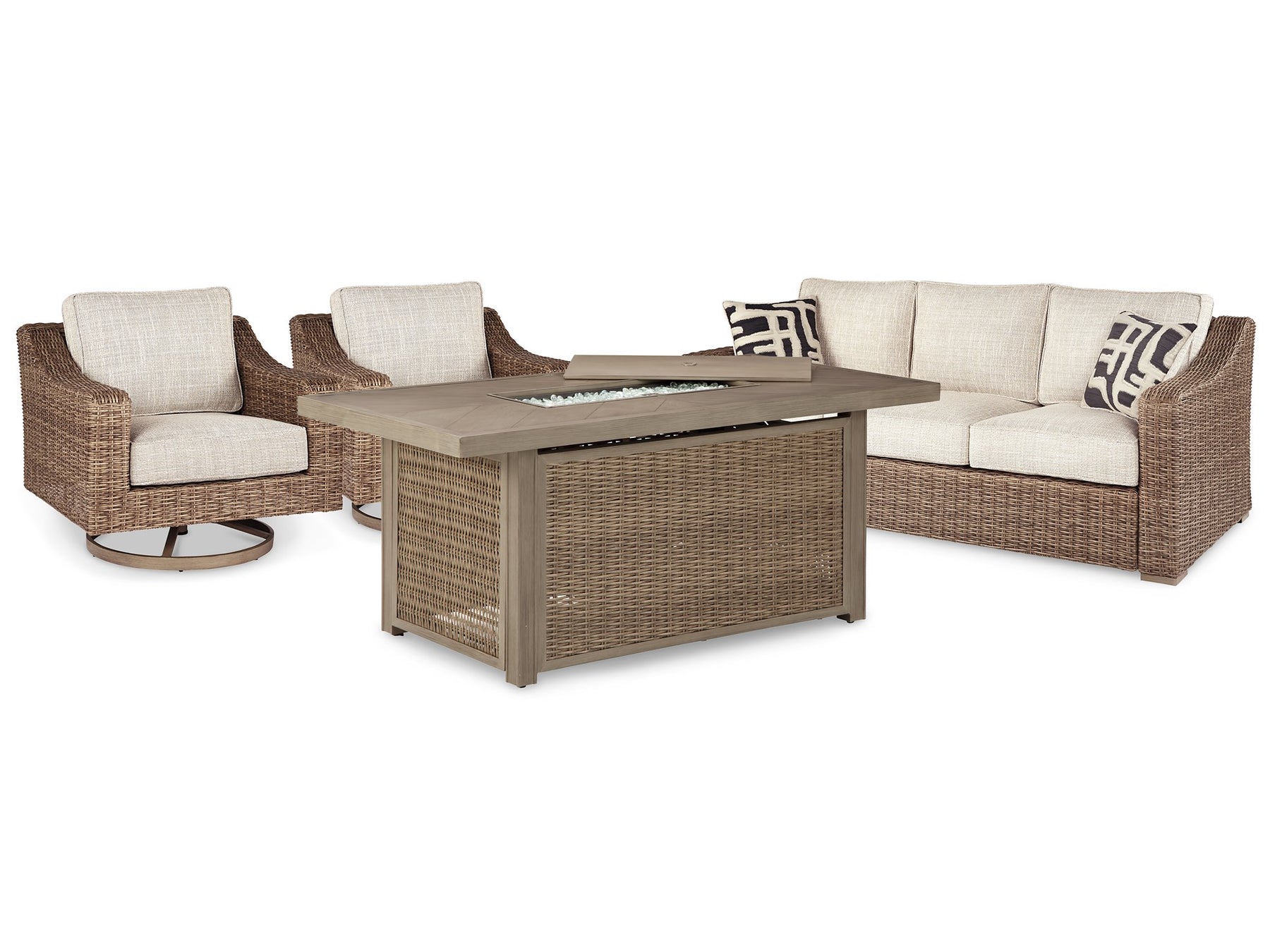 Beachcroft Outdoor Seating Set - Half Price Furniture