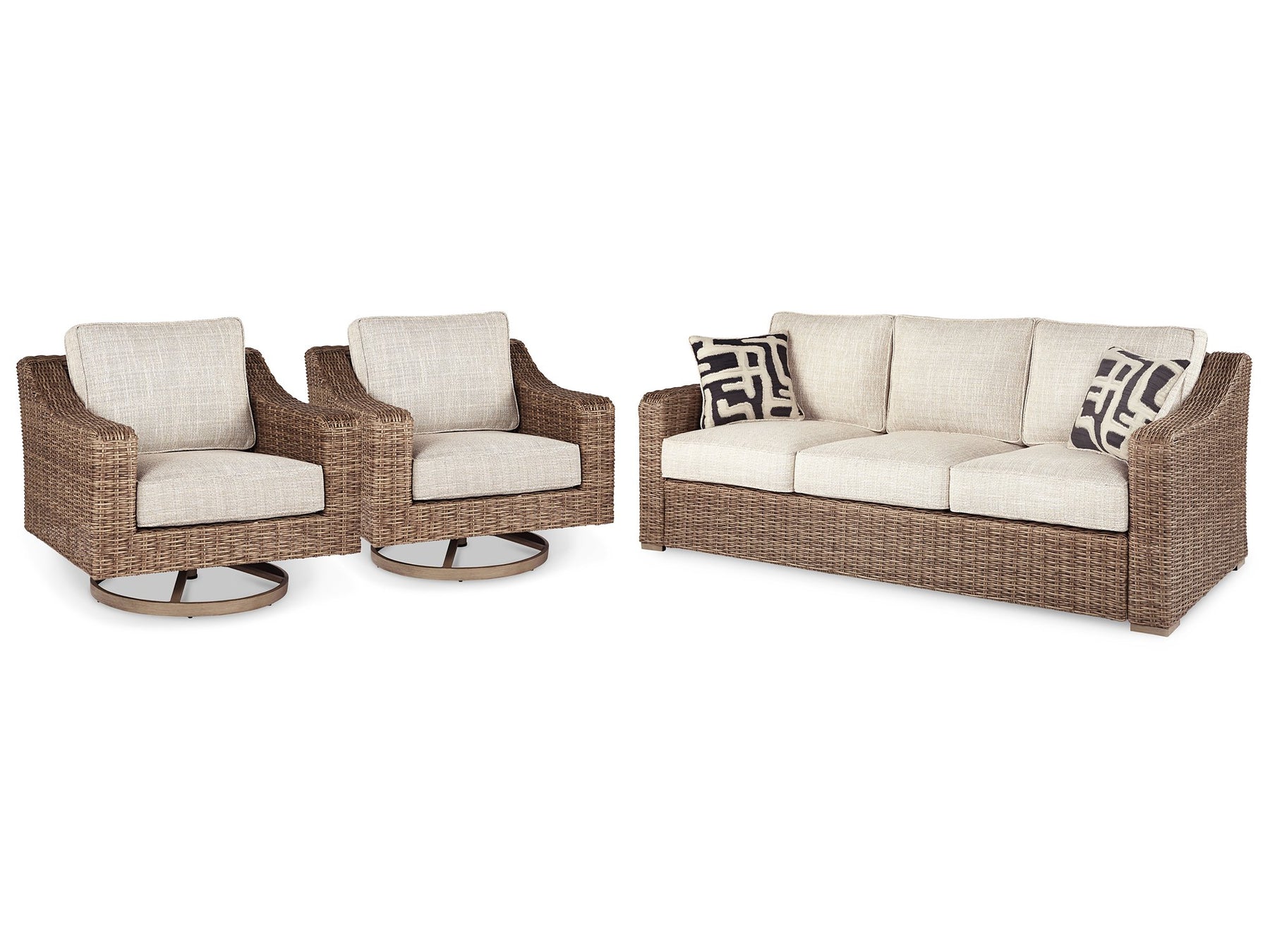 Beachcroft Outdoor Seating Set - Half Price Furniture