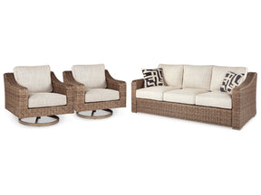 Beachcroft Outdoor Seating Set - Half Price Furniture