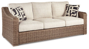 Beachcroft Beachcroft Nuvella Sofa with Coffee and End Table - Half Price Furniture