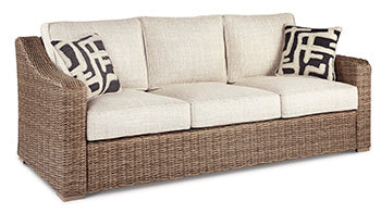 Beachcroft Beachcroft Nuvella Sofa with Coffee and End Table - Half Price Furniture