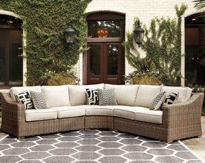 Beachcroft Outdoor Seating Set - Half Price Furniture