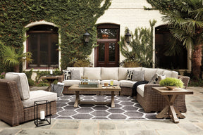 Beachcroft Outdoor Seating Set - Half Price Furniture