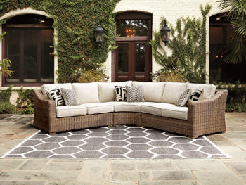 Beachcroft Outdoor Seating Set - Half Price Furniture