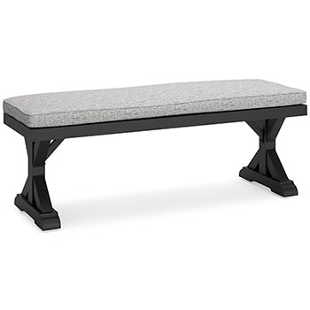 Beachcroft Outdoor Bench with Cushion - Half Price Furniture