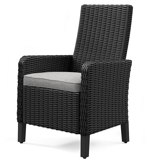 Beachcroft Outdoor Arm Chair with Cushion (Set of 2) - Half Price Furniture