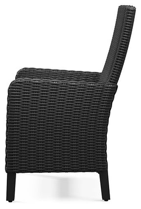 Beachcroft Outdoor Arm Chair with Cushion (Set of 2) - Half Price Furniture