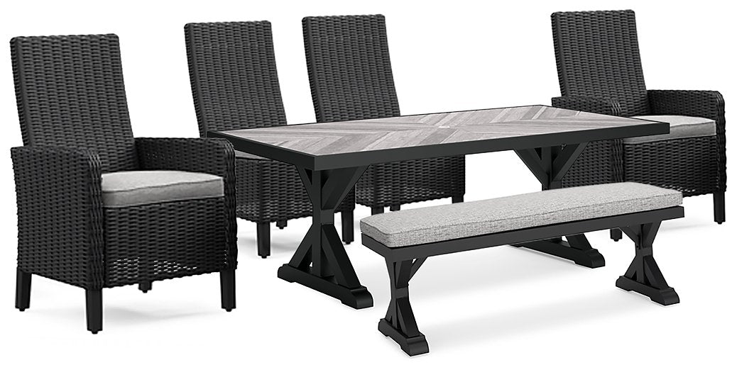 Beachcroft Outdoor Dining Set - Half Price Furniture
