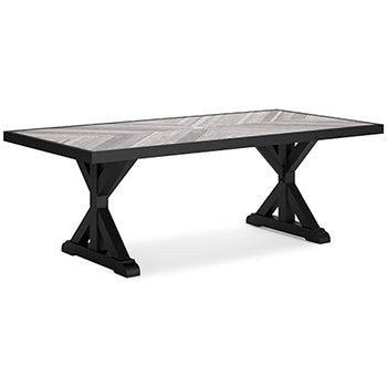 Beachcroft Outdoor Dining Table - Half Price Furniture