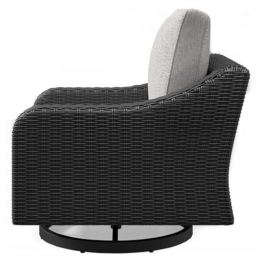 Beachcroft Outdoor Swivel Lounge with Cushion - Outdoor Seating - Half Price Furniture