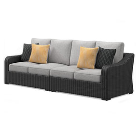 Beachcroft 2-Piece Outdoor Loveseat with Cushion - Half Price Furniture