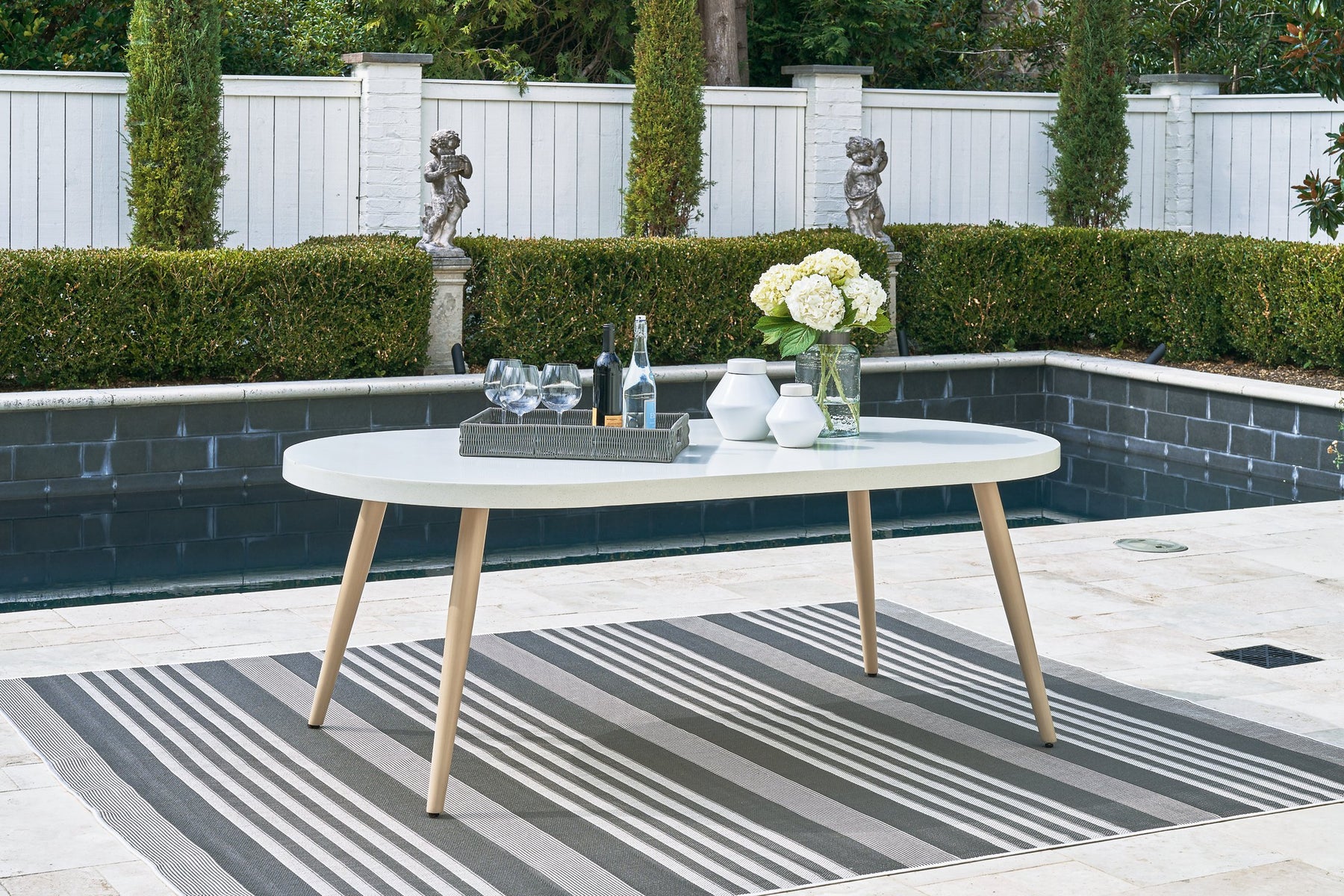 Seton Creek Outdoor Dining Table - Half Price Furniture