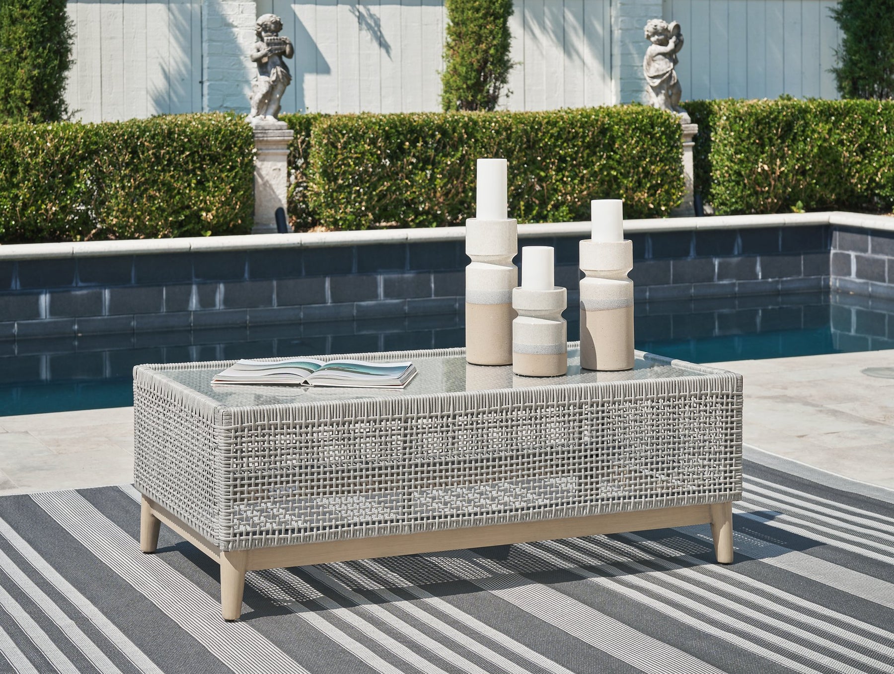 Seton Creek Outdoor Coffee Table - Half Price Furniture