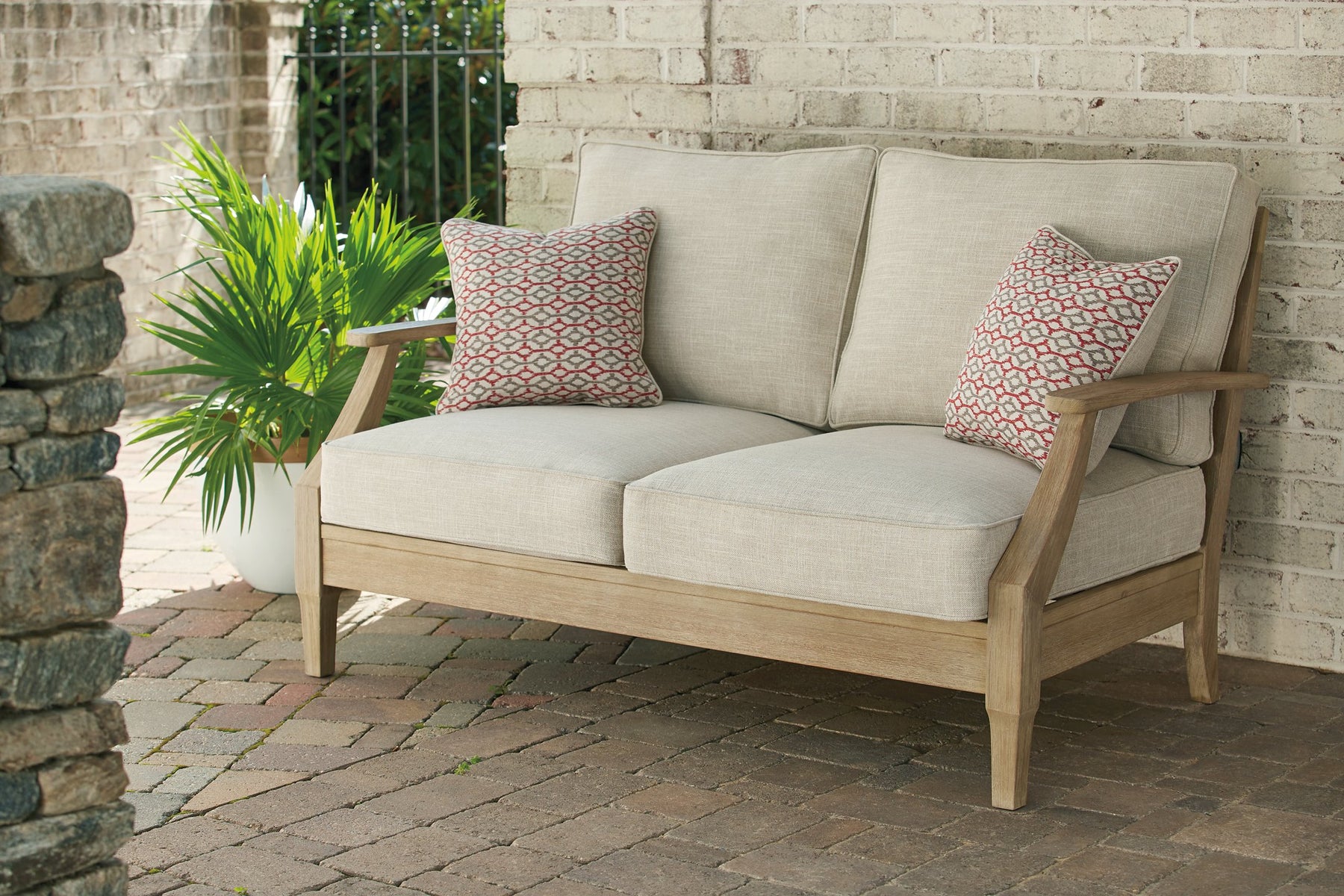 Clare View Loveseat with Cushion - Half Price Furniture