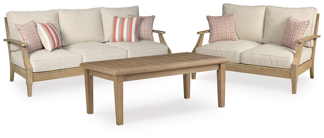 Clare View Outdoor Seating Set - Half Price Furniture