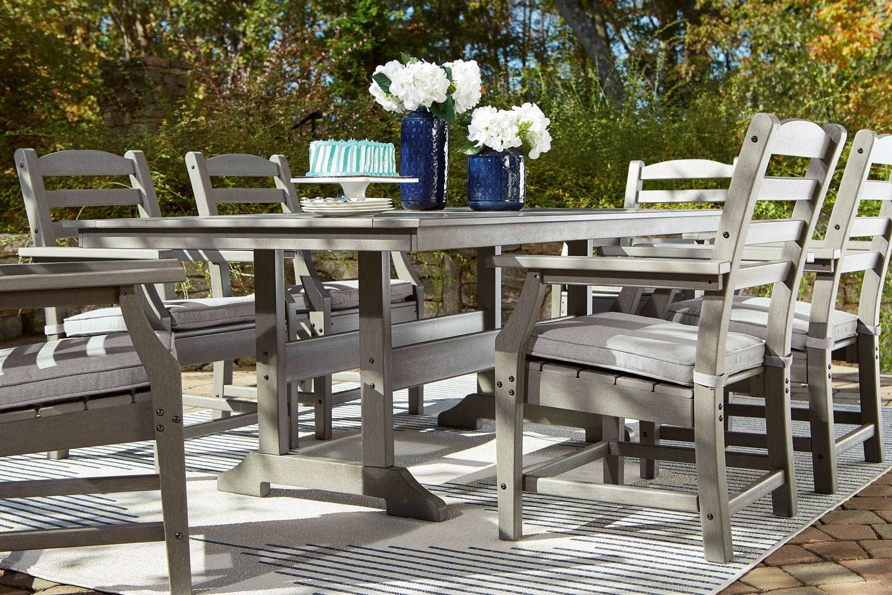 Visola Outdoor Dining Table - Half Price Furniture