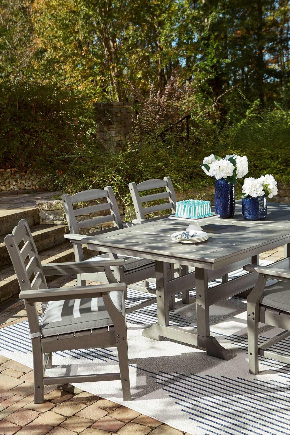 Visola Outdoor Dining Table - Half Price Furniture