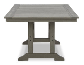 Visola Outdoor Dining Table with 6 Chairs - Half Price Furniture