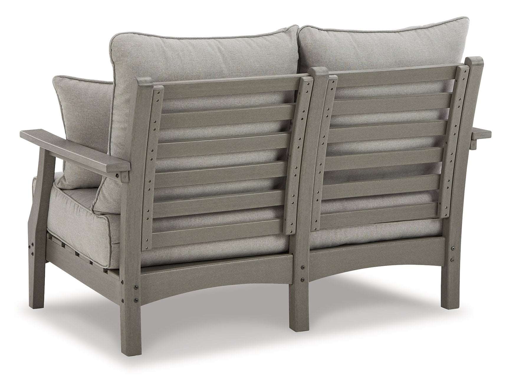 Visola Outdoor Loveseat Conversation Set - Half Price Furniture