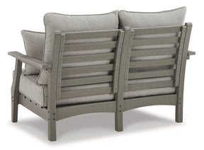 Visola Outdoor Sofa and Loveseat Set - Half Price Furniture