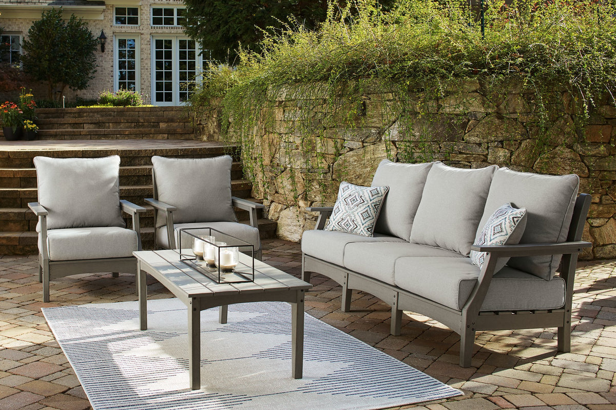 Visola Outdoor Sofa Conversation Set  Half Price Furniture