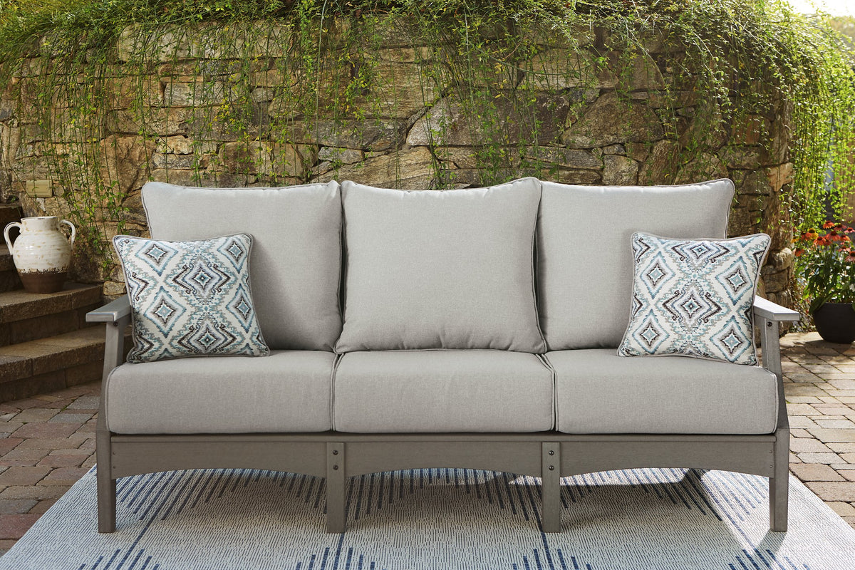 Visola Outdoor Sofa with Cushion - Half Price Furniture