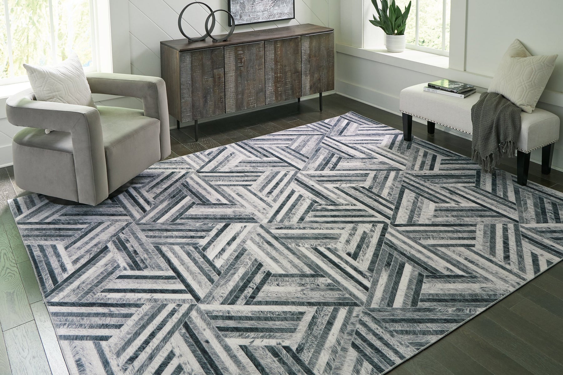 Adalock Rug - Half Price Furniture