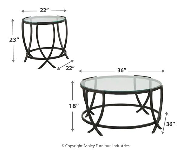 Tarrin Table (Set of 3) - Half Price Furniture