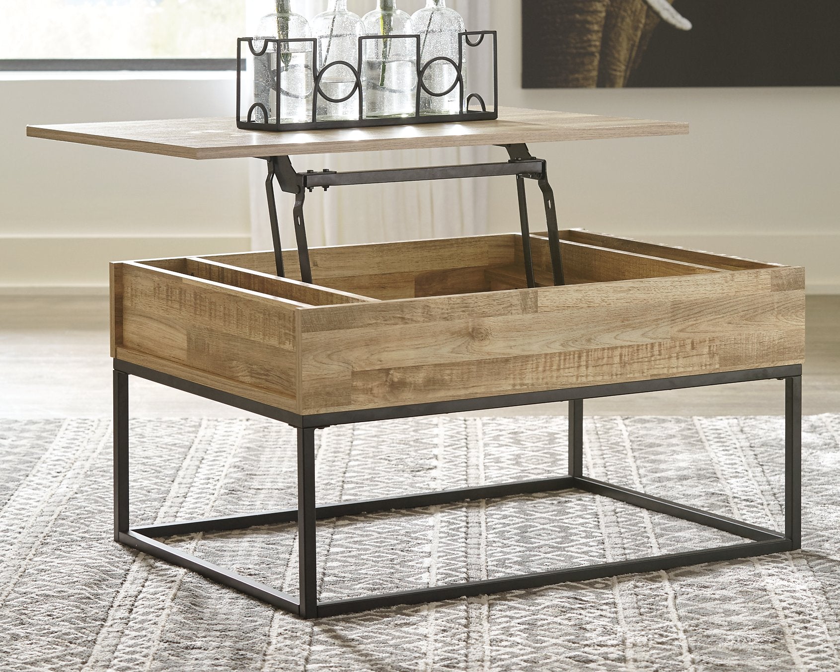 Gerdanet Lift-Top Coffee Table - Half Price Furniture