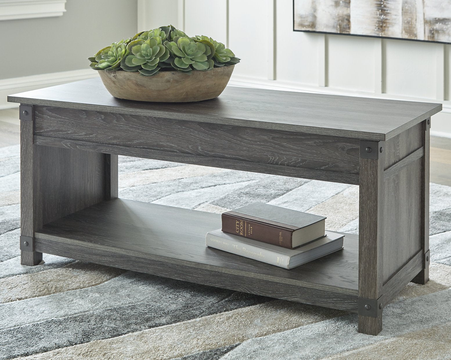 Freedan Lift-Top Coffee Table - Half Price Furniture