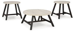 Fladona Table (Set of 3)  Half Price Furniture