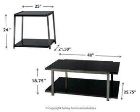 Rollynx Table (Set of 3) - Half Price Furniture