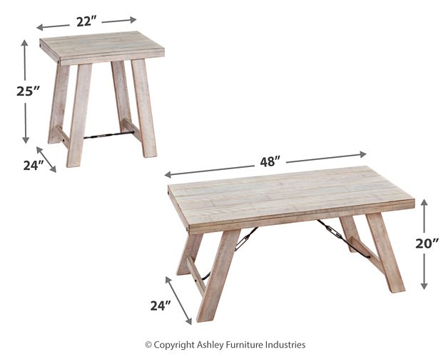 Carynhurst Table (Set of 3) - Half Price Furniture