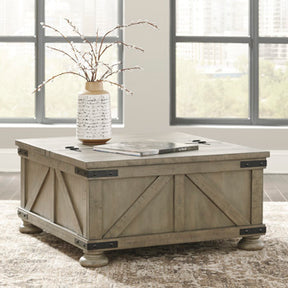 Aldwin Coffee Table With Storage - Half Price Furniture