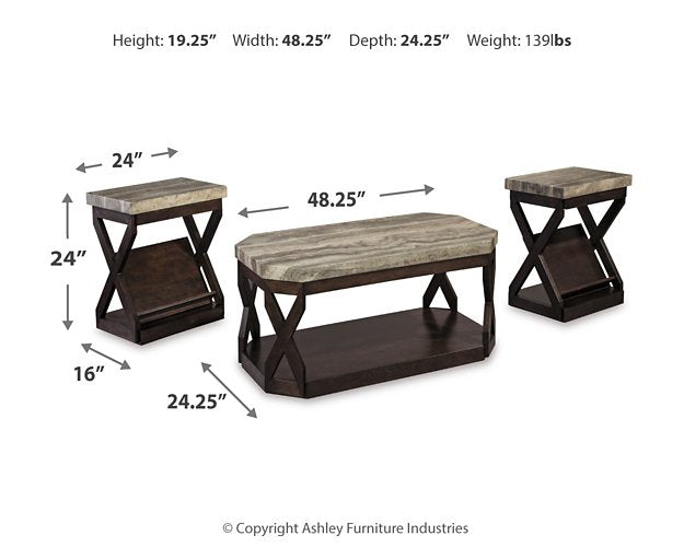 Radilyn Table (Set of 3) - Half Price Furniture