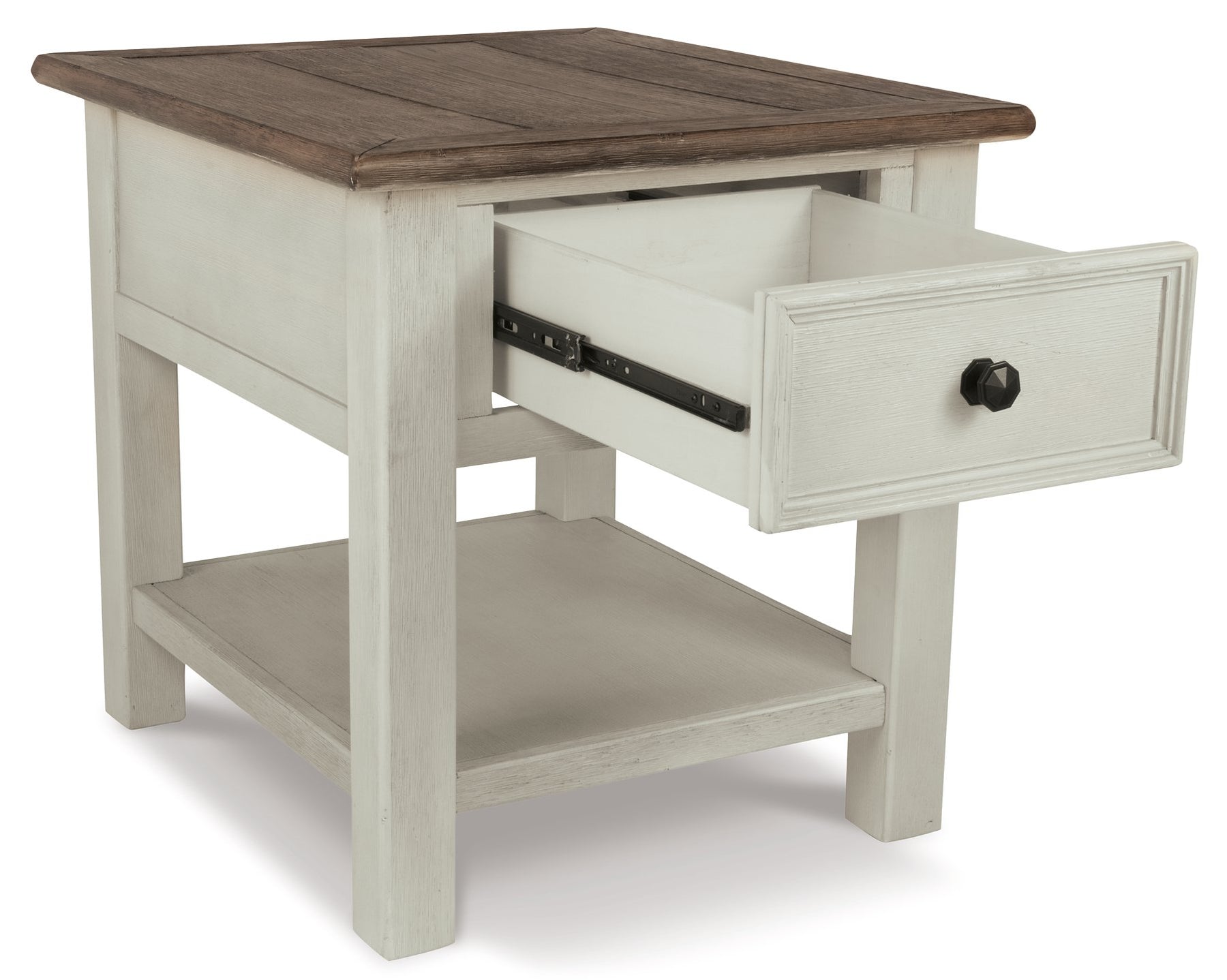 Bolanburg Chairside End Table with USB Ports & Outlets - End Table - Half Price Furniture