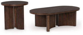 Korestone Occasional Table Set Half Price Furniture