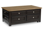 Drazmine Lift-Top Coffee Table Half Price Furniture