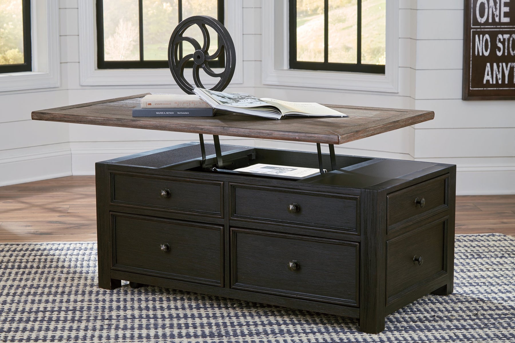 Tyler Creek Coffee Table with Lift Top - Half Price Furniture