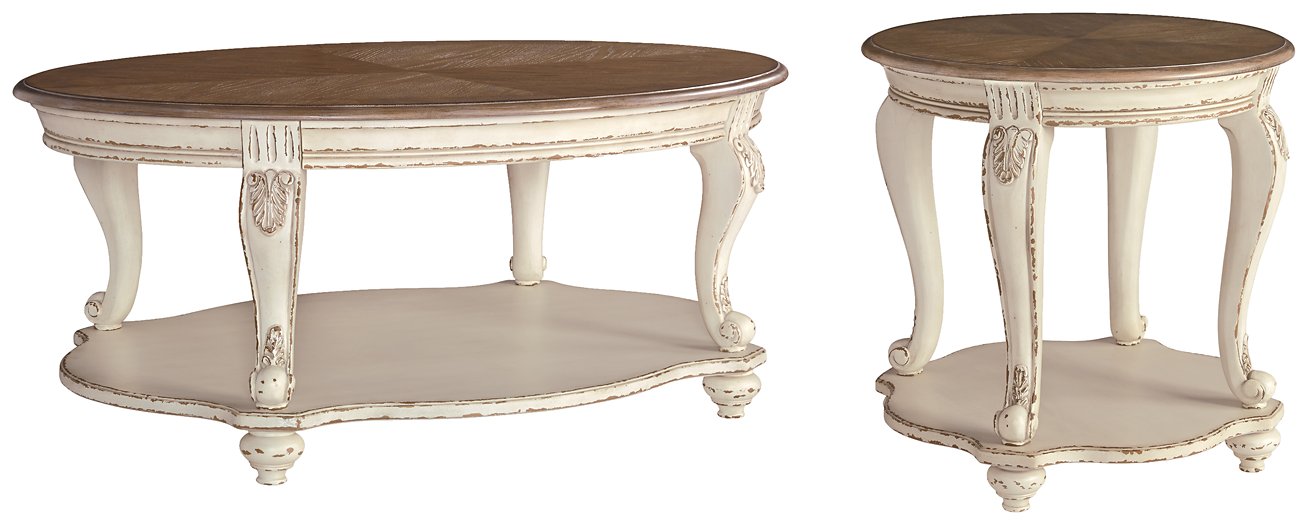 Realyn Table Set  Half Price Furniture