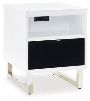 Gardoni Chairside End Table Half Price Furniture