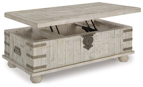 Carynhurst Coffee Table with Lift Top  Half Price Furniture