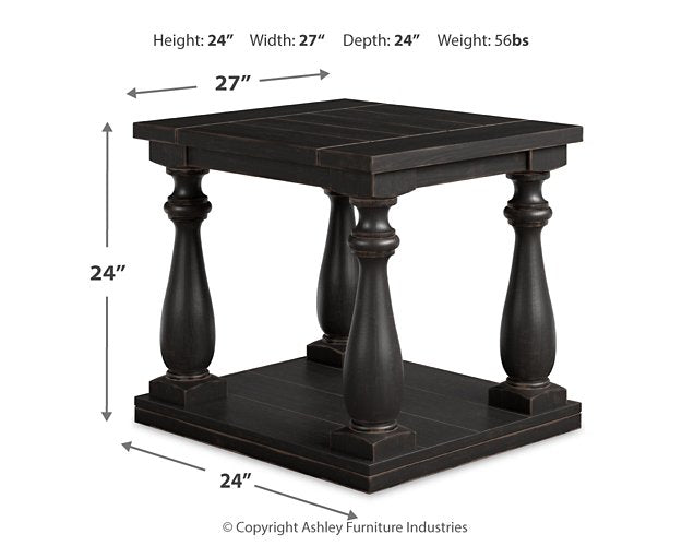 Mallacar End Table - Half Price Furniture